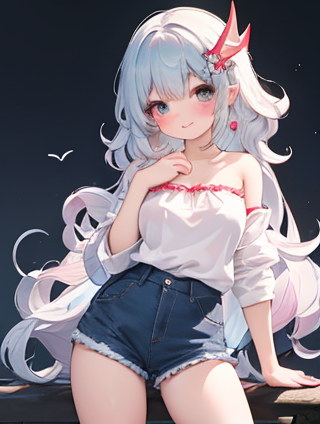 蓝色与百搭色彩的穿搭艺术：打造清新优雅女性形象