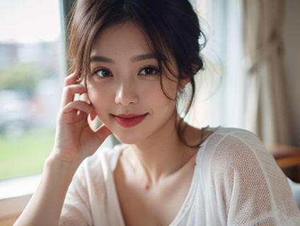 藏蓝色毛衣与裤子的时尚搭配