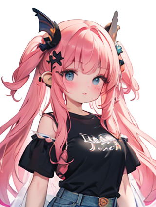 黑色半身裙搭配甜美可爱的上衣：打造少女感十足的时尚Look
