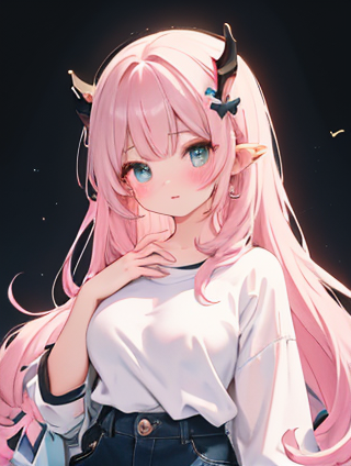 蓝色上衣与色彩裤子的完美搭配艺术