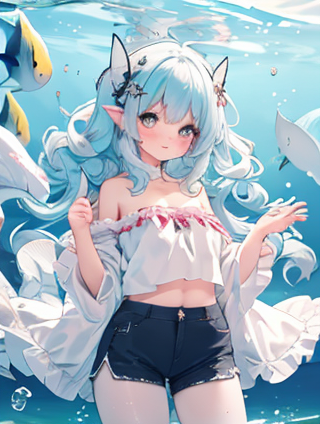 蓝色之美：从天空到海洋的绚烂画卷